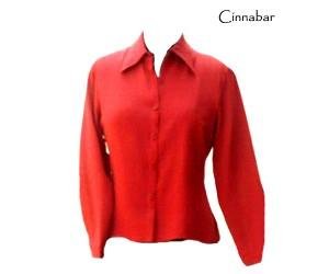 Womens 100% Silk Charmeuse Blouse - White - Size 8