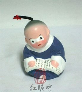 Hand Painted Clay Doll cl86402