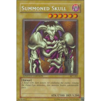 Summoned Skull BPT-002 Limited Edition Yu-Gi-Oh card