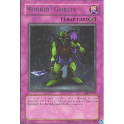 Robbin' Goblin MRD-135 Rare Yu-Gi-Oh Trap Card