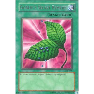 Goblin's Secret Remedy LOB-099 Rare Magic Card Yu-Gi-Oh