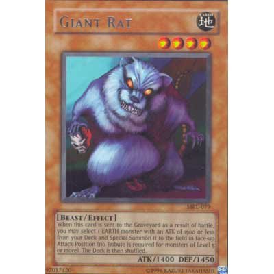 Giant Rat MRL-079 Rare Yu-Gi-Oh card