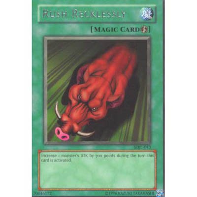 Rush Recklessly MRL-043 Rare Magic Yu-Gi-Oh card