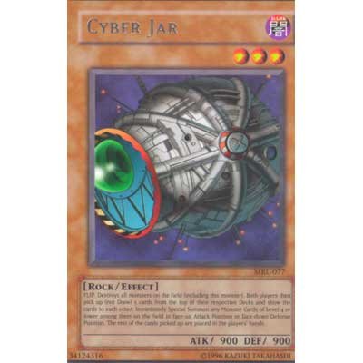 Cyber Jar MRL-077 Rare Yu-Gi-Oh card