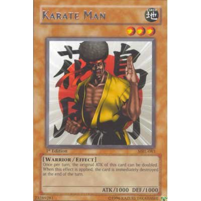 Karate Man MRL-083 Rare 1st Edition Yu-Gi-Oh Card