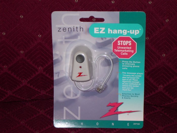 EZ Hang Up for only $5.00 Stop Annoying Telemarketing Calls