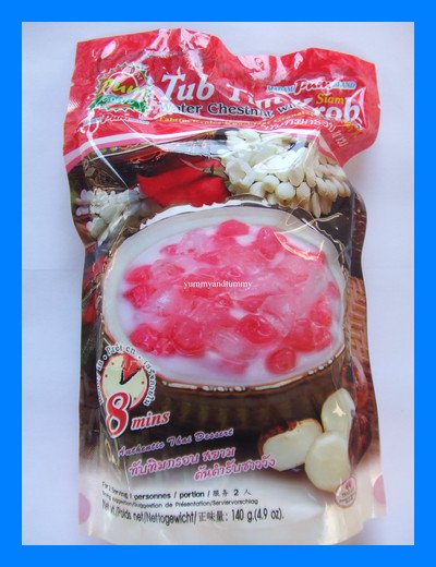 WATER CHESTNUT WITH TAPIOCA ASIAN DESSERT - USA SELLER