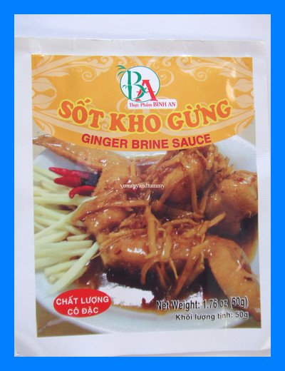 VIETNAMESE GINGER BRINE SAUCE MIX - USA SELLER