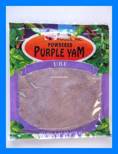 PURPLE YAM POWDER PURE ALL NATURAL FOR DESSERTS