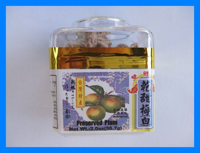 PRESERVED PLUM SWEET & SALTY ASIAN SNACK - USA SELLER