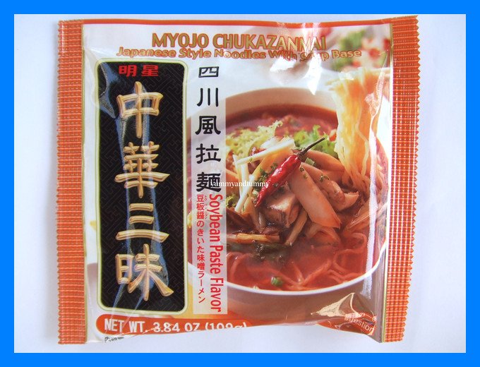MYOJO JAPANESE STYLE NOODLE SOUP SOYBEAN PASTE FLAVOR