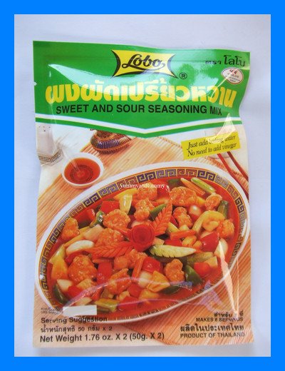 LOBO THAI SWEET & SOUR SEASONING MIX - JUST ADD WATER