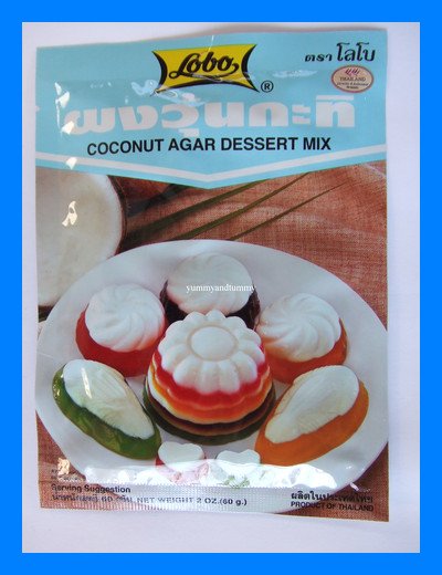LOBO THAI COCONUT AGAR DESSERT MIX - USA SELLER