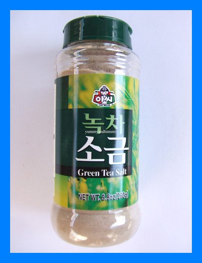 KOREAN GREEN TEA SALT ALL NATURAL - USA SELLER