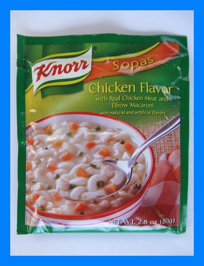 KNORR REAL CHICKEN MEAT AND ELBOW SOUP MIX - USA SELLER