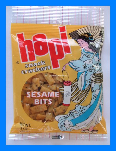 HAPI SESAME BITS CRACKERS JAPANESE SNACK - USA SELLER