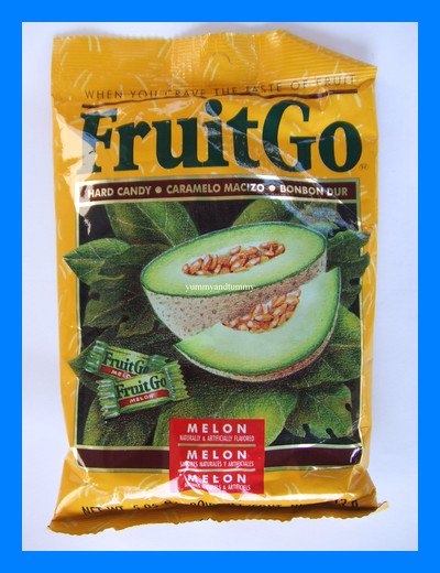 FRUITGO ASIAN MELON FRUIT HARD CANDY - USA SELLER
