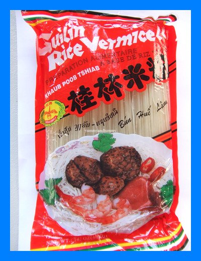 FINE RICE VERMICELLI NOODLES ALL NATURAL - USA SELLER