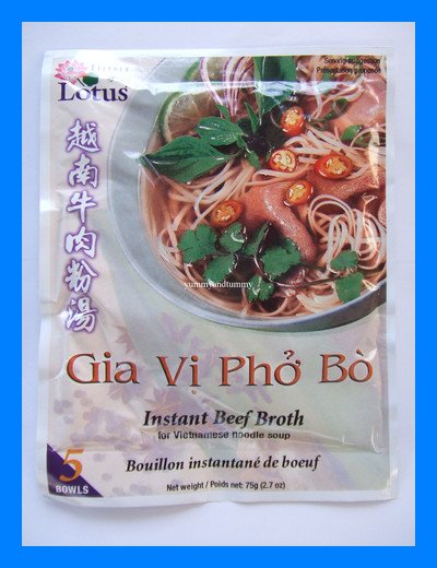 BEEF BROTH FOR VIETNAMESE NOODLE SOUP - USA SELLER