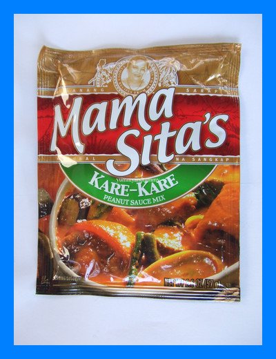 ASIAN KARE - KARE PEANUT SAUCE MIX, MAMA SITA'S