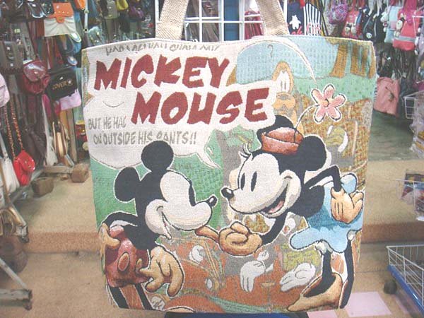 Handmade Handbag - Mickey Mouse