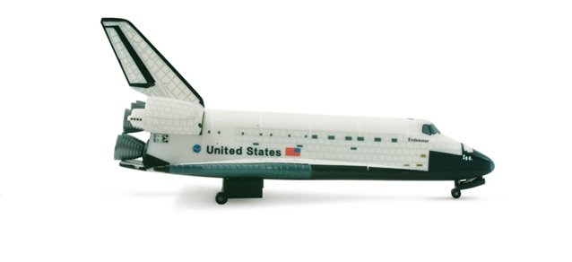 Herpa Wings Space Shuttle Endeavor STS134 1/500 Model