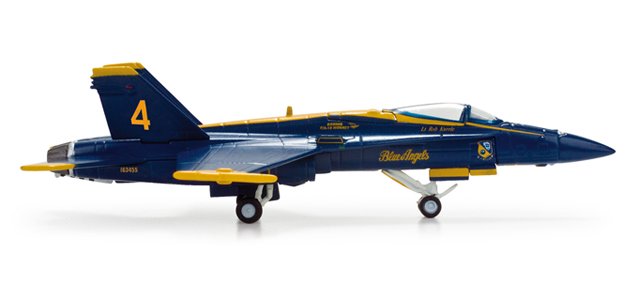 Herpa Wings US Navy F/A-18 Hornet Blue Angels #4 1/200 Model