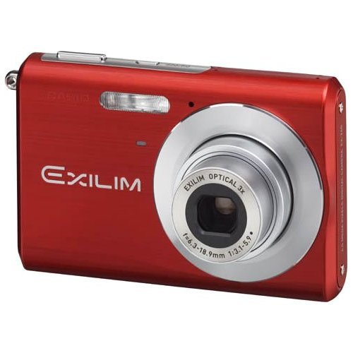 Casio Exilim EX-Z60 6MP Digital Camera with 3x Optical Zoom EX-Z60RD (Red)