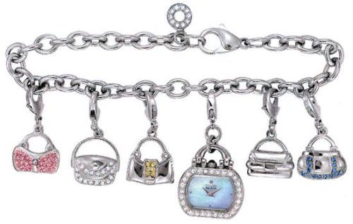Citizen Ladies Eco-Drive Silhouette Purse Charm Watch EG2310-61N