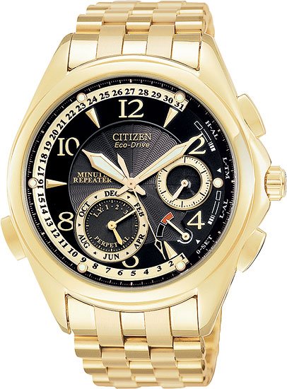 Citizen Mens Eco-Drive Minute Repeat Watch BL9002-53E