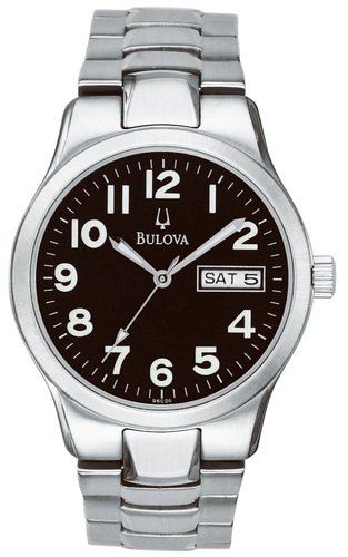 Bulova Men's Emeritus Silver Tone Watch 96C20