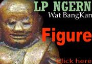 thai buddha amulet LP NGERN WAT BANGKAN BRONZE