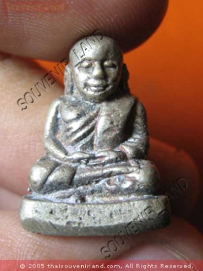 0186-RARE 14 YEARS OLD REAL THAI BUDDHA AMULET LP NGERN