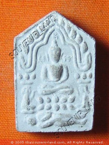 0166-THAI BUDDHA AMULET KHUN-PAEN PLAI KUMAN LP TIM S