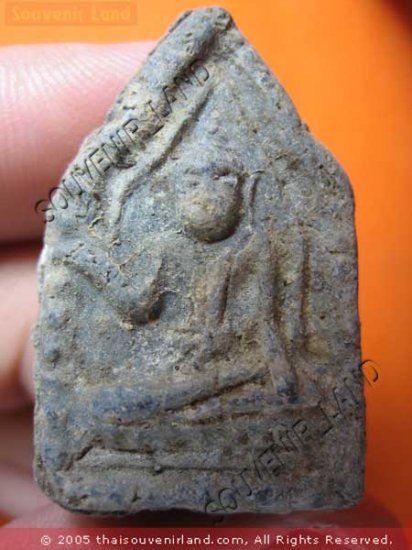 1069-VINTAGE OLD THAI BUDDHA AMULET KHUN-PAEN KWAG