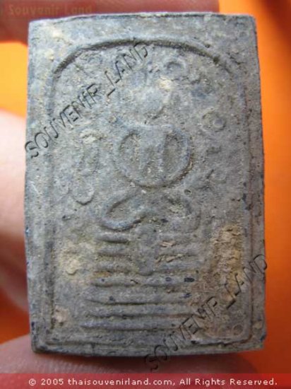1066-VINTAGE OLD THAI BUDDHA AMULET SOMDEJ MONK LP KARM