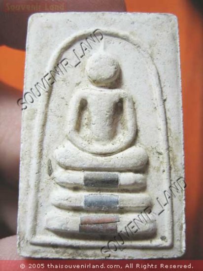 1063-THAI BUDDHA AMULET SOMDEJ MONK LP MUI 3 TAKROOT