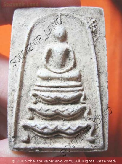 1062-REAL THAI BUDDHA AMULET CHARM SOMDEJ LP PAIR MONK