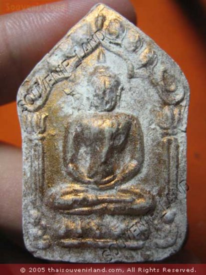 1008-OLD THAI BUDDHA AMULET KHUN-PAEN PLAI KUMAN LP TIM