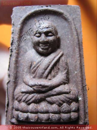 1000-THAI BUDDHA AMULET TABLET SOMDEJ LP TUAD ANTIQUE