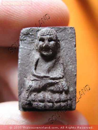 0974-THAI BUDDHA AMULET TABLET SOMDEJ LP TUAD ANTIQUE