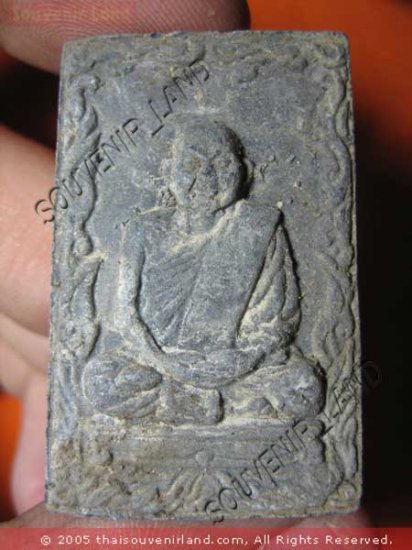 0953-OLD REAL THAI BUDDHA AMULET LP PERN TIGER POWER