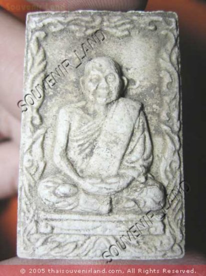 0950-OLD REAL THAI BUDDHA AMULET LP PERN TIGER POWER