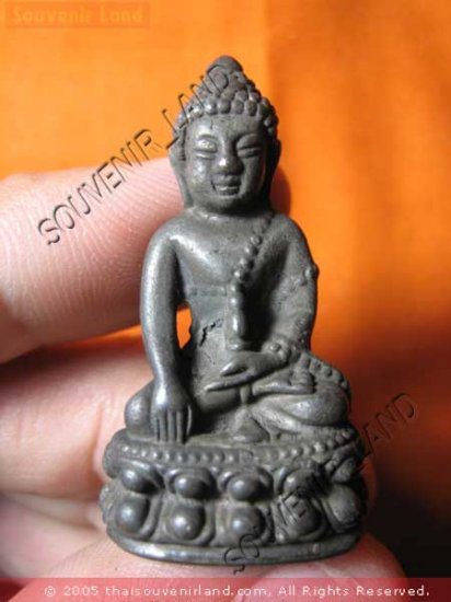 0932-THAI BUDDHA AMULET PHA KRING JOW-KUN-NOR YEAR 1970