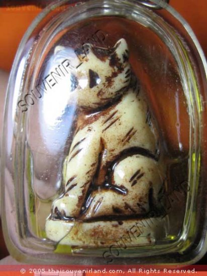 0929-THAI BUDDHA AMULET PENDENT WATERPROOF PERN TIGER