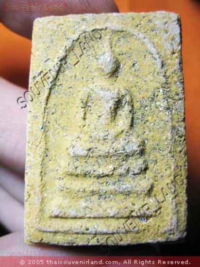 0924-VINTAGE OLD THAI BUDDHA AMULET SOMDEJ MONK LP DANG