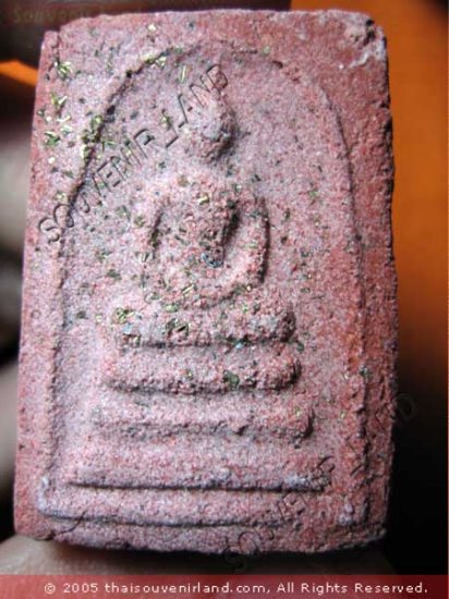 0923-VINTAGE OLD THAI BUDDHA AMULET SOMDEJ MONK LP DANG