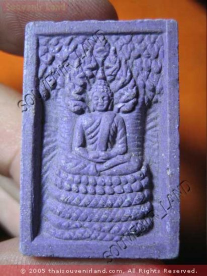 0905-THAI BUDDHA AMULET SOMDEJ JOW-KUN-NOR NAGA PROTECT