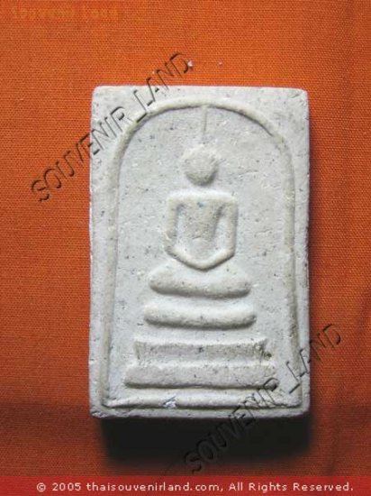 0750-BUDDHA AMULET THAI CHARM TABLET SOMDEJ LP GUYE