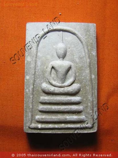 0749-BUDDHA AMULET THAI CHARM TABLET SOMDEJ LP GUYE